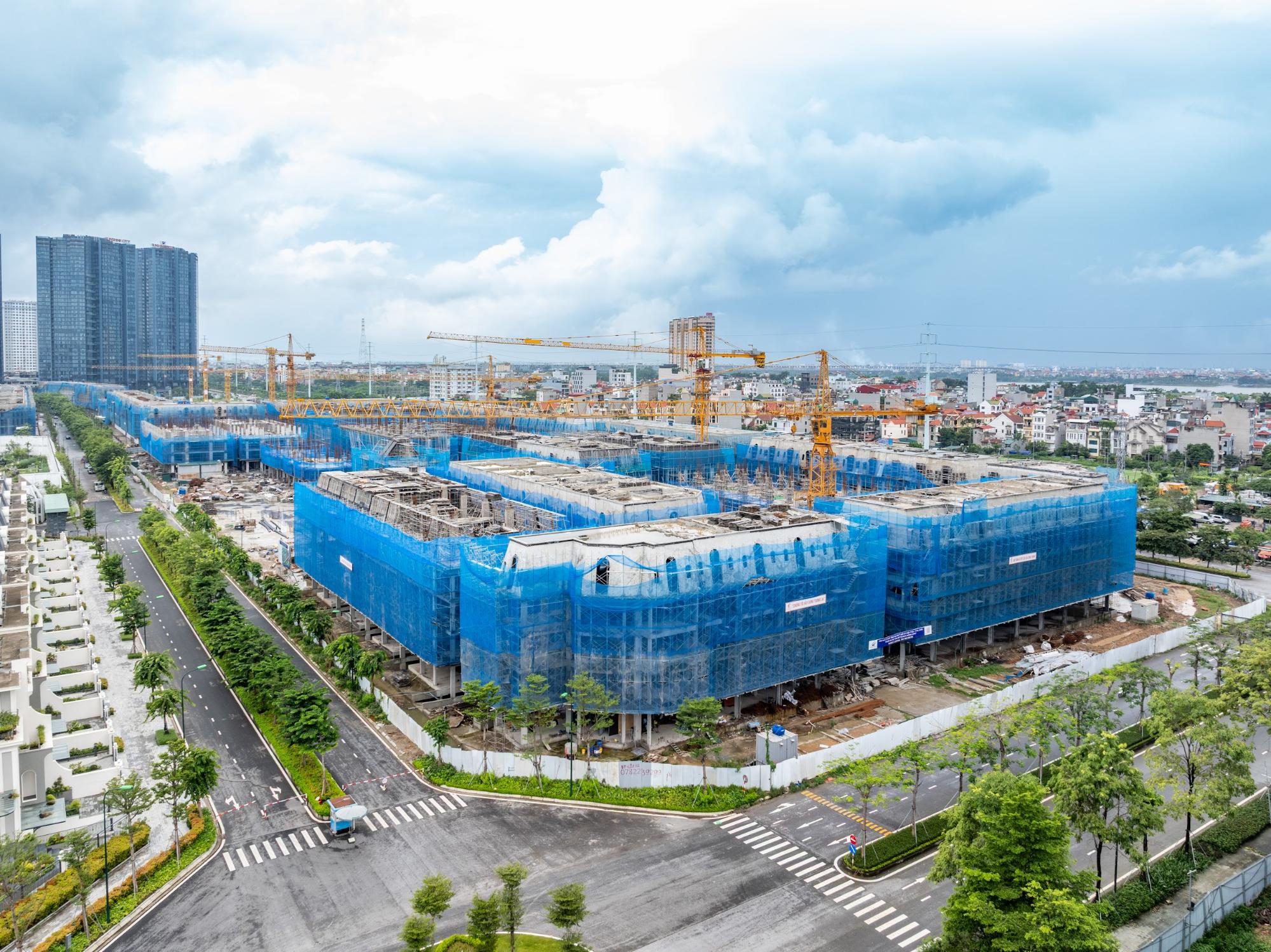 Toàn cảnh tiến độ ba dự án trọng điểm dòng thấp tầng Noble Palace của Sunshine Group tại Hà Nội